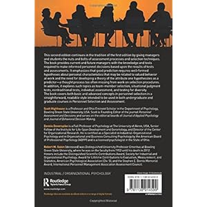 Essentials of Personnel Assessment and Selection