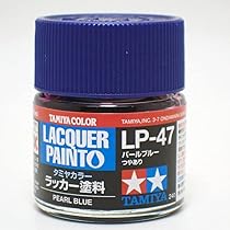 プラモ塗料その他 Amazon | barchetta LP-47 パールブルー【タミヤカラー ラッカー