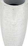 Deco 79 Polystone Mirror Mosaic Vase, 8 by 32-Inch [並行輸入品]