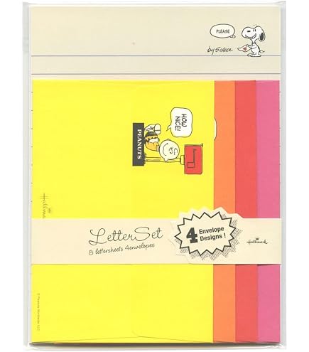 Amazon.co.jp: 日本ホールマーク スヌーピー レターセット ベース 
