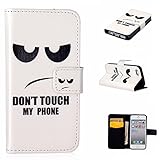 OMATENTI iPhone 5S iPhone 5用 PUレザー手帳型ケース [無期限生涯補償付き] iPhone 5/5S 財布型 スタンド機能 マグネット 手作り ハンドメイド カード収納 耐