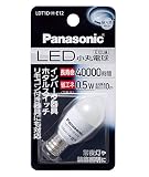 パナソニック LED電球 口金直径12mm 昼光色相当(0.5W) 小丸電球タイプ LDT1DHE12