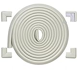 HuanX35 6.5Ft Edge Protectors + 4 Corner Cushion Baby Safety Edge Corner Cushion Anti-Collision Angl