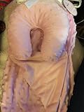 Sleep Tight Pink 2 Piece Set Baby Blanket with Head Support Pillow by SleepTight