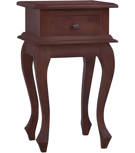 Amazon｜[dhiuebc] マホガニー マリー ナイトテーブル ベッドサイド