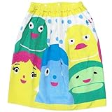 丸眞 みぃつけた! いすのまちのなつ 8645000000 約60×120cm 本体:綿100% 60丈スナップ付タオル