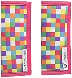 choopie ベビーカー・ハンドルカバー 洗える 清潔 保護 装着カンタン 柔らかい肌触り シングル/ブロックチェック 【ベビーカー用ハンドルカバー】 WKCG01105