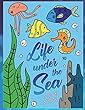 Life Under the Sea: Color by Number: A Super Fun Ocean Coloring Activity Book for Kids with Fish, Whales, Sharks and Sea Life