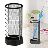 傘立て 傘たて アンブレラスタンド かさたて Xチェンジ 丸型 ブラック MRBK 05563