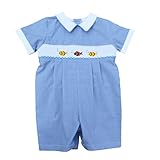 Carriage Boutique SHIRT ベビー・ボーイズ US サイズ: 3 Months カラー: グレー
