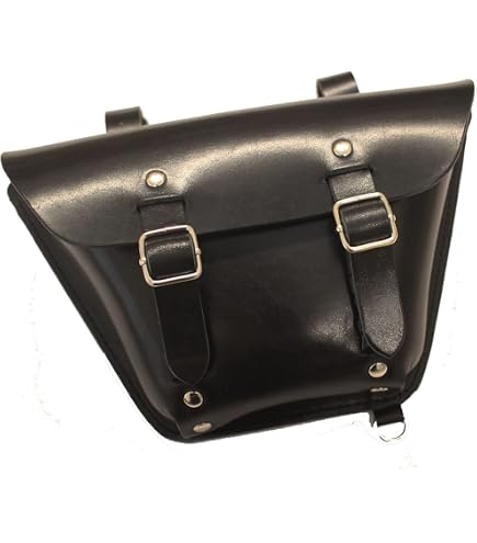 Amazon | crafta SR400専用レザーサイドバッグ（シングルベルト） (黒