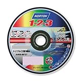 NORTON ノートン 1-2-3 切断・研削・研磨砥石 125mm 10枚入り