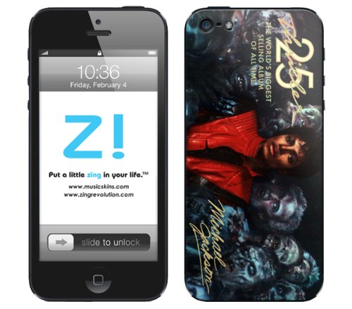MusicSkins iPhone5用スキンシール Michael Jackson - Thriller 25