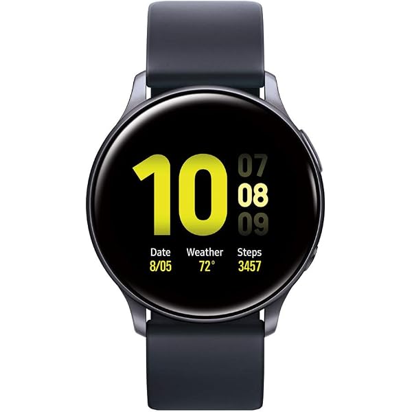 Samsung Galaxy Watch Active 2 (40MM, GPS, Bluetooth, Unlocked LTE) Smart  Watch with Advanced Health Monitoring, Fitness Tracking , and Long Lasting  Battery - Aqua Black - (US Version): Smartwatches: Amazon.com.au
