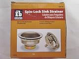 spin-lock Sink Strainer