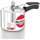 HAWKINﾃつClassic CL3T 3-Liter New Improved Aluminum Pressure Cooker, Small, Silver by HAWKIN