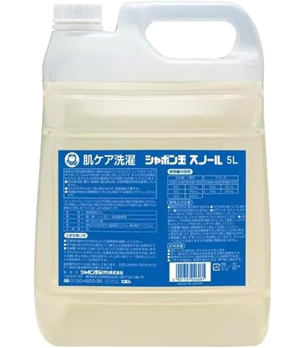 シャボン玉スノール　5L×2 おまけ付き Amazon | シャボン玉 スノール 液体タイプ5Lx3個 | シャボン玉 | 液体洗剤