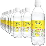 by Amazon 恋恋レモン 濃厚レモンフレーバー 強強炭酸水 450ml 24本 TANSAN X （賞味期限 2026年4月30日）