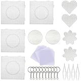 アイロンビーズ プレート 5mm 10枚セット 丸型 四角 ハート ピンセット付属 DIY 手芸 クラフト
