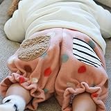 ファムベリー　かぼちゃパンツ (ドットピンク)