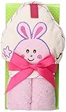 Kidiway Hooded Towel, Pink Rabbit by Kidiway