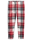 カーターズ Carter's フリース レギンス Plaid Fleece Leggings 3M (55-61cm) [並行輸入品]