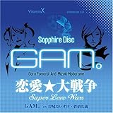 VitaminX �L�����N�^�[CD�wSAPPHIRE DISC�x-GAM�B-