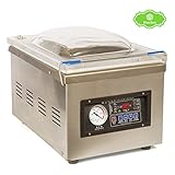 Hanchen 業務用真空食品包装機 テーブル-スタイル 真空シール機 真空パック機 フードシーラー フードパック密封 食材保存 (110V)