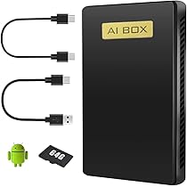 Amazon.co.jp: 【容量128GB倍増 Android10.0】 PELZ carplay ai box U2 