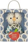 Apple Park Organic Patterned Rattle - Owl by Apple Park