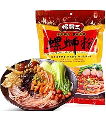 Amazon.co.jp: 好歓螺螺蛳粉（紫色包装）【5点セット】 300gx5