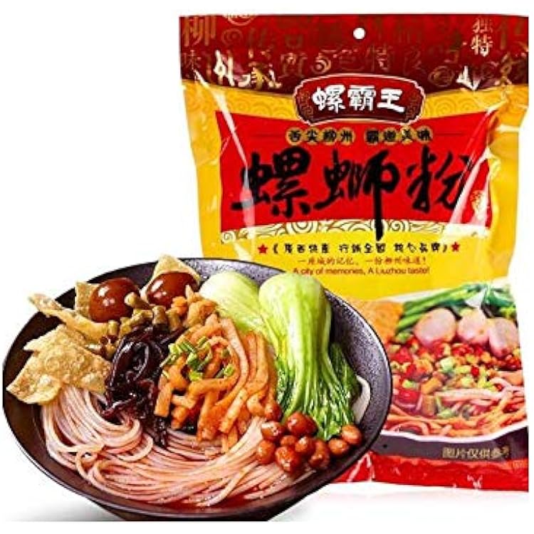 Amazon.co.jp: 李子柒螺蛳粉 螺蛳粉 335gx4袋 ルオスーフエン : 食品