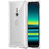 対応 Sony Xperia XZ3 au SOV39 ケース 対応 docomo SO-01L カバー TPU 保護ケース カバー背面 ンプロテクター シェル クバー クリア ソフト 透明シェル ンプロテクター ​シェル【耐衝撃 エアバッグ 滑り止