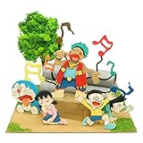 さんけい ドラえもん mini ジャイアンリサイタル ペーパークラフト MP08-08