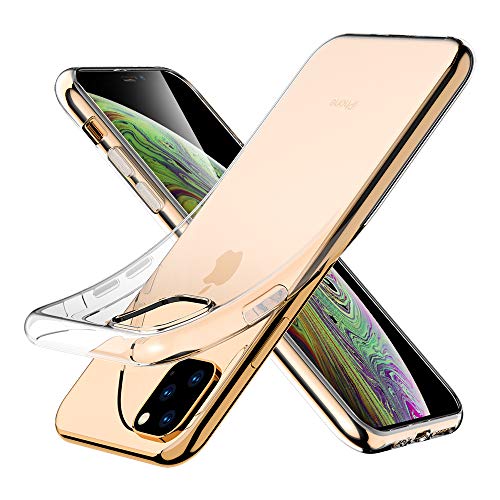 iPhone 11 Pro 5.8 ケース カバー 超薄型 iPhone 11 Pro 5.8ケース カバー Qosea TPU シリコン iPhone Pro 5.8 ケース 落下防止 衝撃吸収 擦り傷防止 軽量 防指紋 シリコン素材 透明 TPU