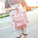 Mutell（TM）ファッション女性キャンディカラーのナイロンバックパックプレッピースタイルジッパーブックバッグ子供のための耐久性に優れたリュックサック