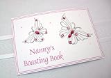 Small Album- Pink Butterfly Nanny by WHITE COTTON CARDS