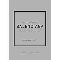 Amazon | LITTLE BOOK OF BALENCIAGA(H) (The Little Books of