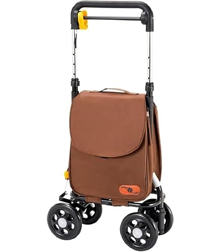 美品　マキテック 横押 ショッピングカート サポキャリー RS-200BR シルバーカー カートタイプ（横押し型) マキテック どこでもキャリー