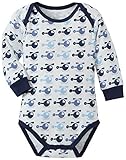 Giggle Baby Boys' Lap Shoulder Bodysuit Helicopter - Blue - 6-9 Months [並行輸入品]