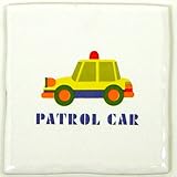 ハッピータイル 97角 HY-035GW　ハッピータイル パトカー