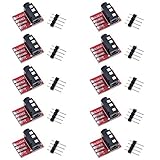 Youmile 10個 TRRS 3.5mm オーディオジャックブレイクアウトボードヘッドフォンビデオMP3ジャックソケットモジュールforfor Arduino
