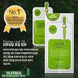 Mediheal メディヒール ティーツリー・ヒーリング・エッセンシャル・マスクパック10枚入り1箱 (Teatree Healing Essential Mask Pack 1box 10sheet) 海外直送品