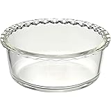 HARIO（ハリオ）日本製 耐熱ガラス製 ホールケーキ型5号 1000ml BUONO kitchen HWCK-100-BK クリア