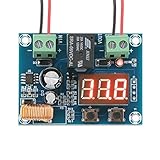 過電流保護モジュール　DROK DC 6-60Vバッテリ充電コントローラ耐久性のある　バッテリ 放電を超過するスイッチのボードはあらゆる種類のリチウムバッテリに適用可能