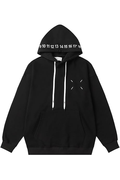 Amazon.co.jp: [MeLphi] メゾンマルジェラ パーカー メンズ MM6 長袖 