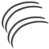 MORYTRADE フェンダーモール オーバーフェンダー アーチ モール 汎用 スポイラー カーボン 70cm 4本