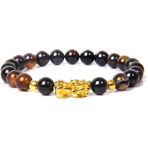 精神肉体の健康⭐︎き健康運金運UP⭐︎オリジナルブレスレット　護符付 Amazon | [POOULR] 風水金運アップ貔貅編み込みブレスレット (18cm