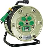 [3686469]日動　１００Ｖ漏電遮断器付電工ドラム NPEB24
