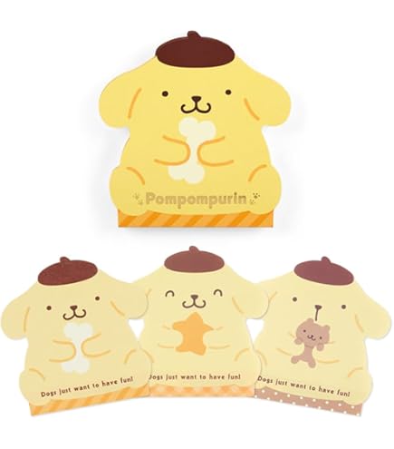サンリオ　ポムポムプリン　スタッキングケース　メモ　4個セット サンリオ ポムポムプリン スタッキングケース メモ 4個セット
